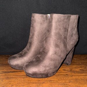 Dream Pairs Chocolate Ankle Booties